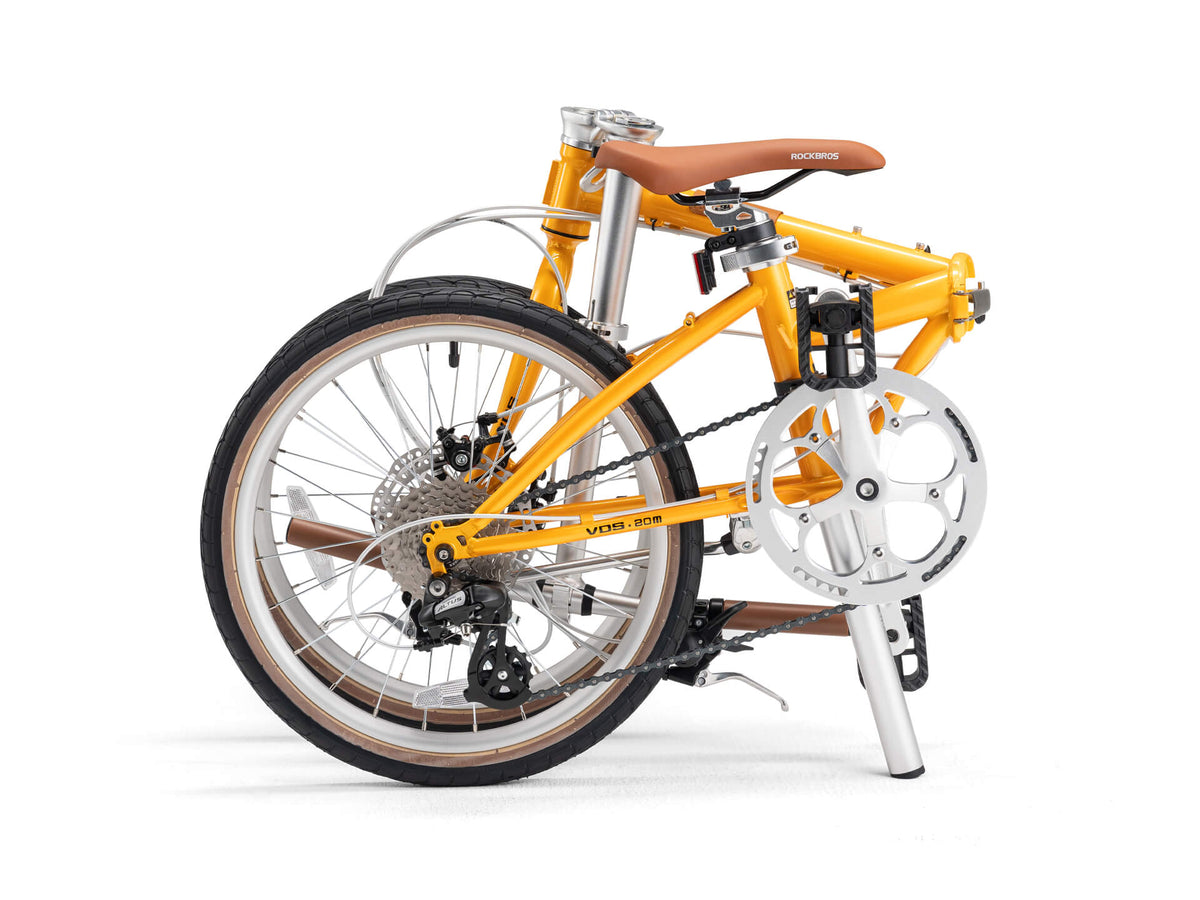vds fahrradschloss ROCKBROS VDS Folding Bike - 20 Inch 8-Speed