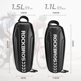 ROCKBROS Wasserdicht Oberrohrtasche Satteltasche 1L/1,5L Schwarz