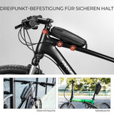 ROCKBROS Wasserdicht Oberrohrtasche Satteltasche 1L/1,5L Schwarz