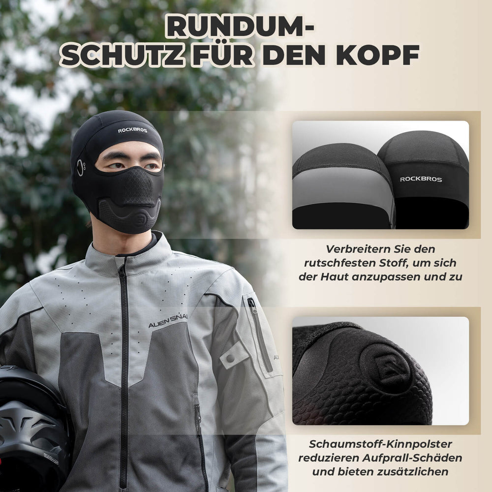 ROCKBROS Winter Balaclava Multifunktion Sturmhaube Winddicht Atmungsaktiv