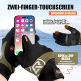 ROCKBROS Winter Fahrradhandschuhe mit Touchscreen Rutschfest/Stoßdämpfend