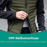 ROCKBROS Winter Fahrradjacke Herren Winddicht Thermo Softshelljacke mit Kapuze