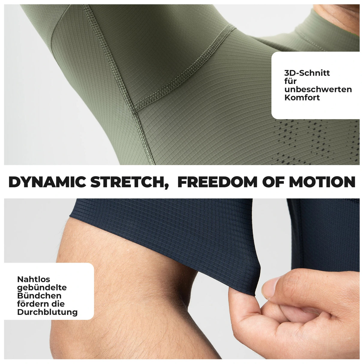 Herren Radtrikot Kurzarm – Atmungsaktiv & schnelltrocknendes Rennrad Trikot