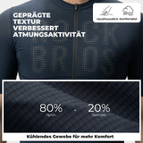 Herren Radtrikot Kurzarm – Atmungsaktiv & schnelltrocknendes Rennrad Trikot