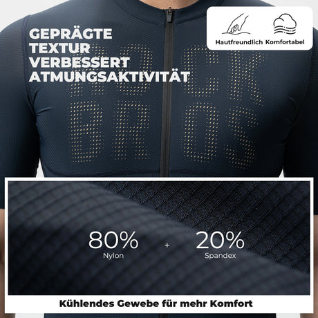Herren Radtrikot Kurzarm – Atmungsaktiv & schnelltrocknendes Rennrad Trikot
