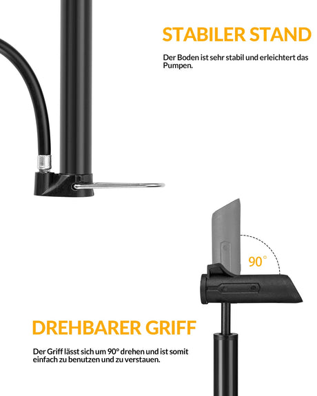 Mini‑Rahmenpumpe 120 PSI – Kompakt & leistungsstark