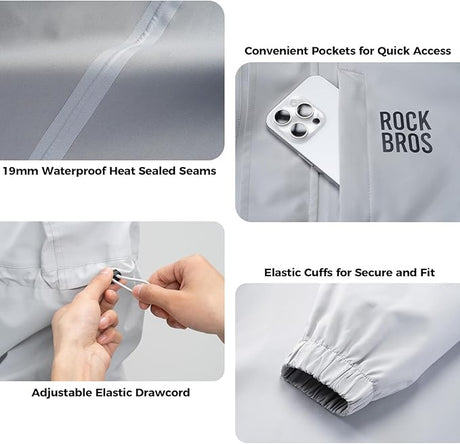 Regenjacke Wasserdichte Atmungsaktiv – Regenponcho, Regenmantel & Windjacke