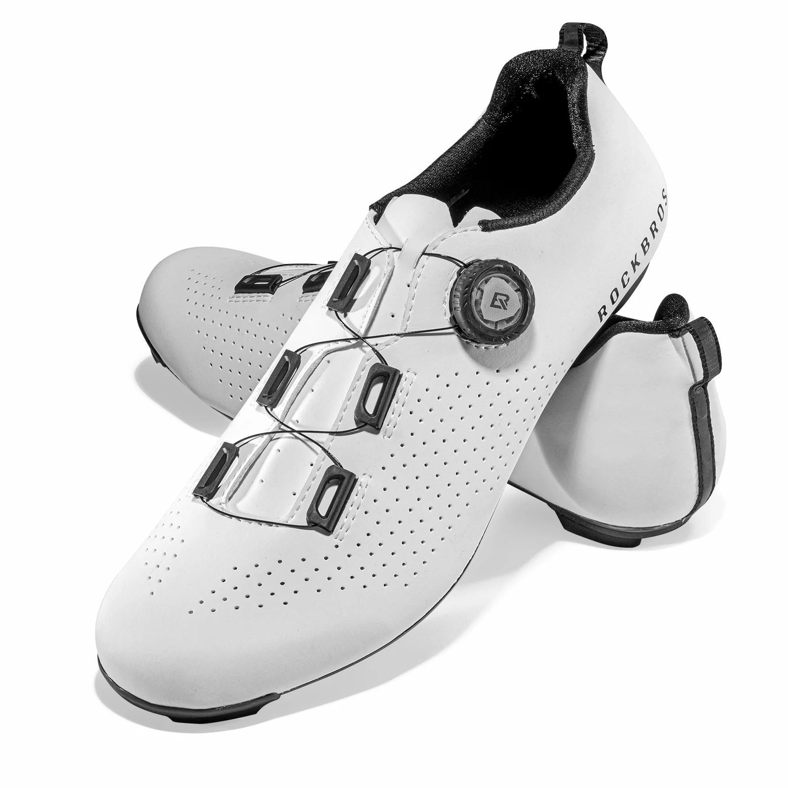 Road Bike Cycling Shoes – Carbon Sole T500 Compatible with SPD-SL/Look – ROCKBROS-DE