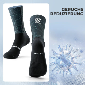 Rennrad Socken Moderat Komprimierende Fahrradsocken – ROCKBROS-DE