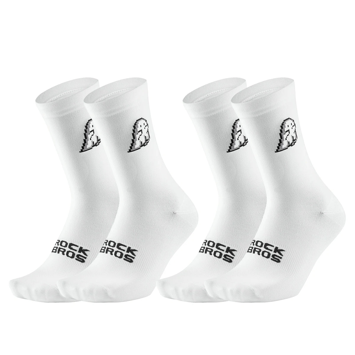 Rennrad Socken, Atmungsaktive Fahrrad Socken mit Verstärkter Ferse & R – ROCKBROS-DE
