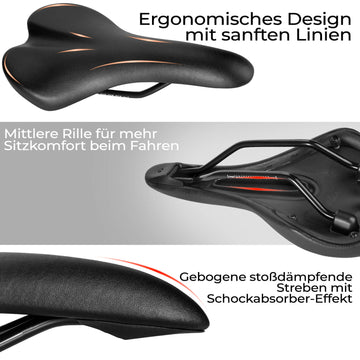 Rennrad Sattel Fahrradsattel Ergonomisch Wasserabweisend – ROCKBROS-DE