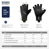 Road To Sky Fahrradhandschuhe – Fingerlose, Atmungsaktive & Reflektierende