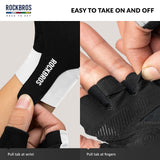 Road To Sky Fahrradhandschuhe – Fingerlose, Atmungsaktive & Reflektierende