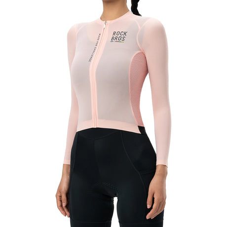 ROAD TO SKY Damen Fahrradtrikot – Langarm, atmungsaktiv & schnelltrocknend