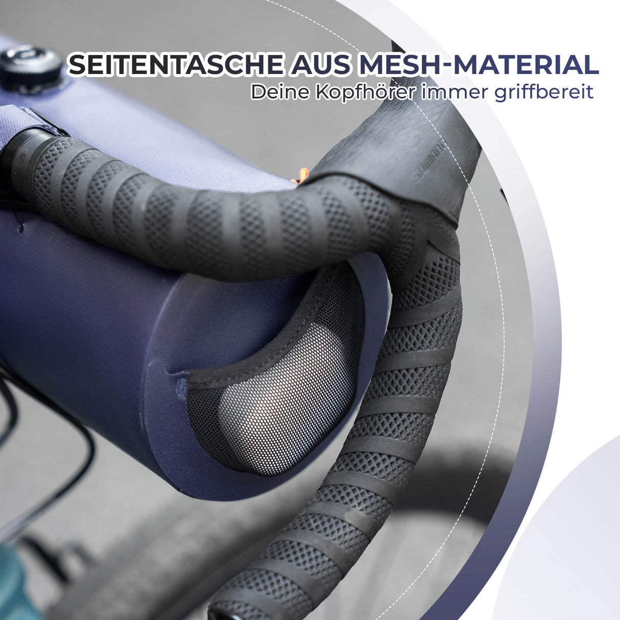 Road to Sky Fahrrad Lenkertasche – Wasserdicht 4L