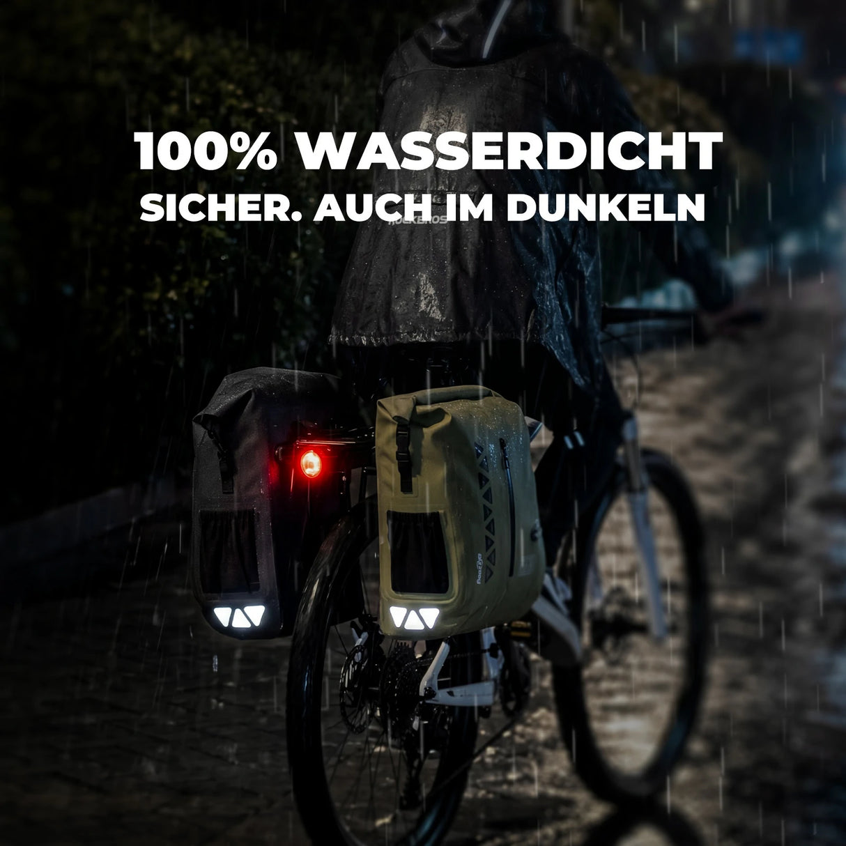 ROAD TO SKY Gepäckträgertasche – Wasserdichte Fahrradtasche
