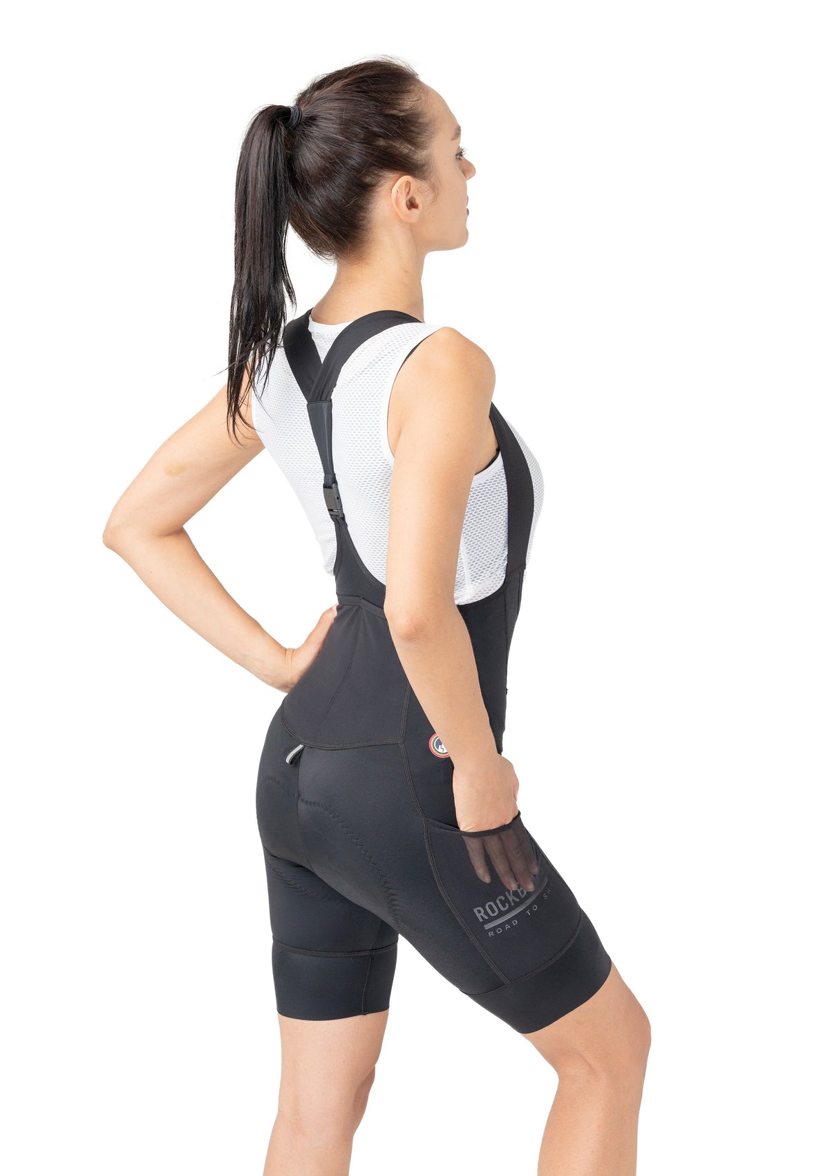 Road-to-Sky Damen-Radlerhose mit Trägern 