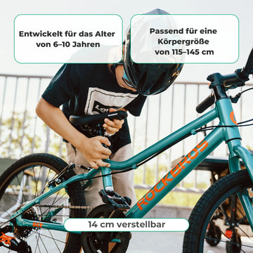 fahrradsattel kinder 20 zoll SLT 20 Zoll MTB für Kinder – ROCKBROS-DE