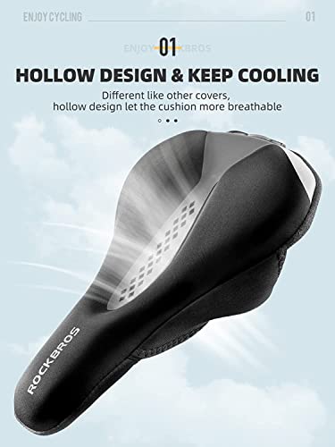 Sattelbezug Universal – Gelüberzug mit Regenschutz für Fahrradsattel