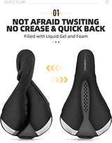 Sattelbezug Universal – Gelüberzug mit Regenschutz für Fahrradsattel