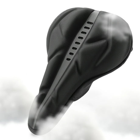 Sattelbezug für Fahrrad – Weicher Gel‑Überzug 26,5 × 18,5 cm