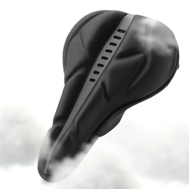 Sattelbezug für Fahrrad – Weicher Gel‑Überzug 26,5 × 18,5 cm