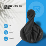 Sattelbezug für Fahrrad – Weicher Gel‑Überzug 26,5 × 18,5 cm