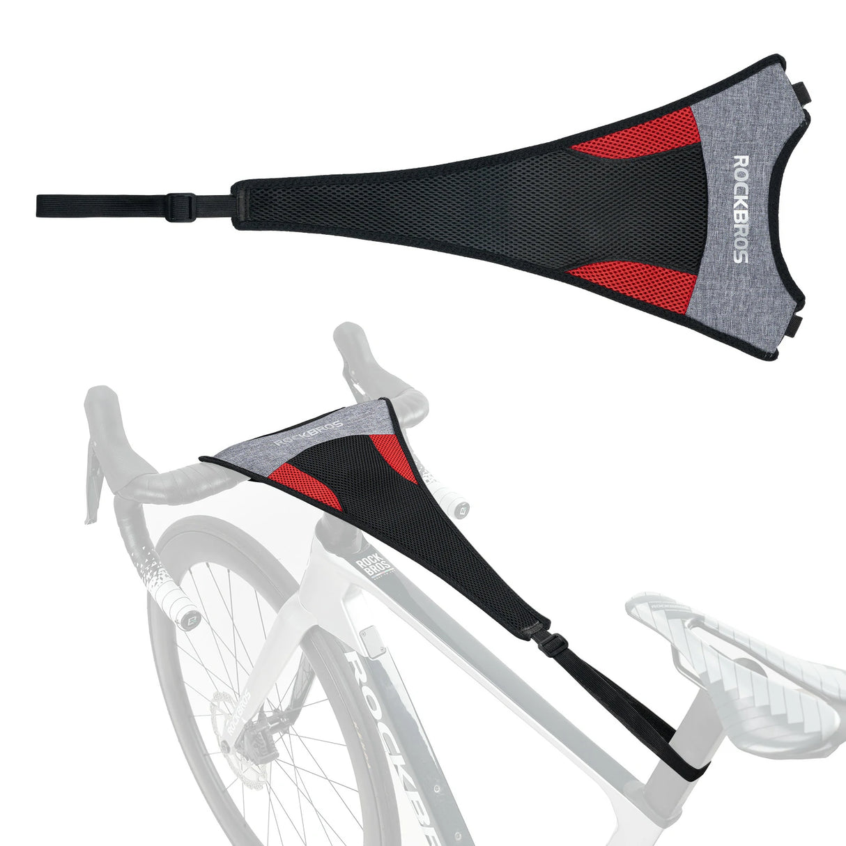 Schweißfänger für Rollentrainer – Saugstark, atmungsaktiv & schnell trocknend