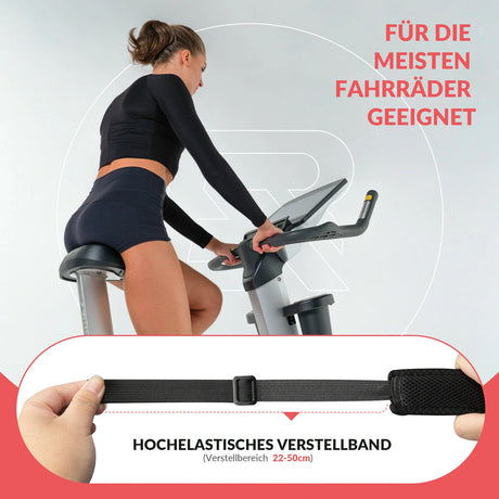 Schweißfänger für Rollentrainer – Saugstark, atmungsaktiv & schnell trocknend