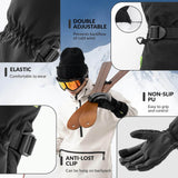 Qunature Skihandschuhe wasserdicht