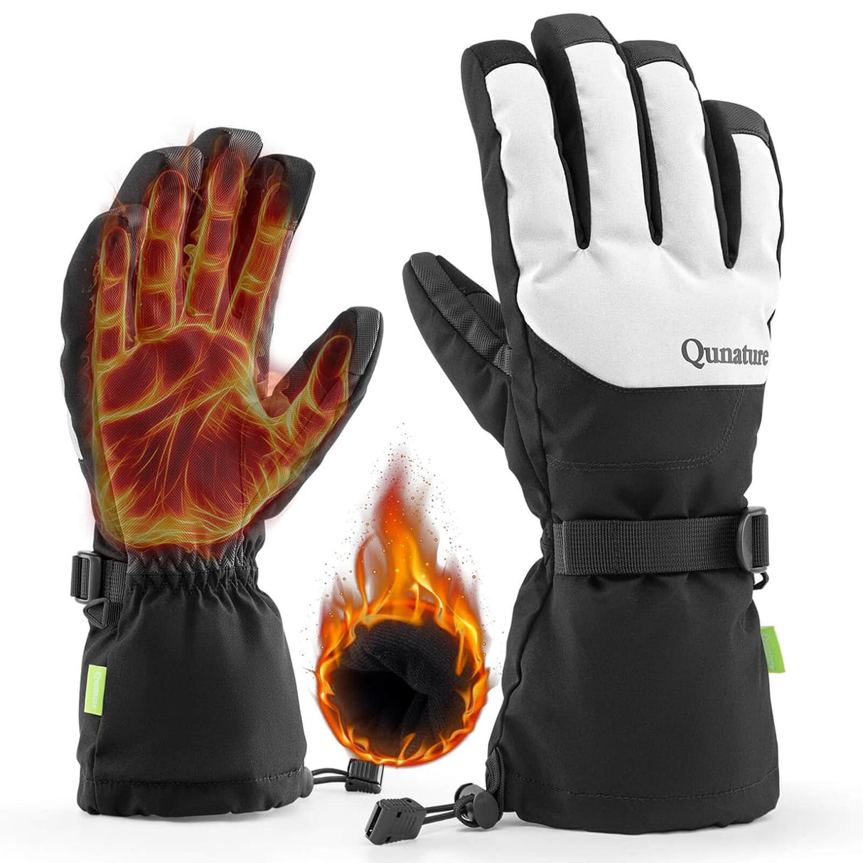 Qunature Skihandschuhe wasserdicht