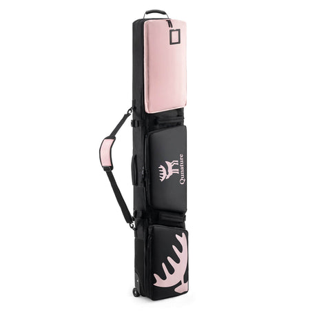 Qunature Ski‑ & Snowboard‑Reisetasche mit Rollen – Für 140–162 cm Länge