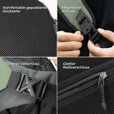 Sling Bag Groß – Crossbody‑Tasche mit Magnetverschluss