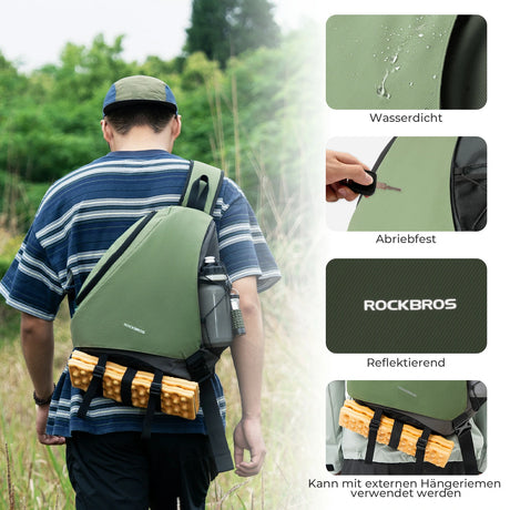 Sling Bag Groß – Crossbody‑Tasche mit Magnetverschluss