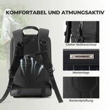 Solarrucksack Solar Rucksack 20L mit Flexiblem Abnehmbarem 10V 14W - ROCKBROS-EU