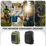 Solarrucksack Solar Rucksack 20L mit Flexiblem Abnehmbarem 10V 14W - ROCKBROS-EU