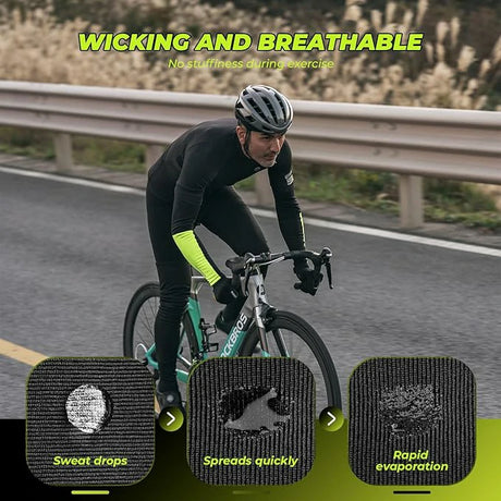 Sport-Armlinge & Beinlinge Winter – 1 Set (Armwärmer & Beinwärmer)