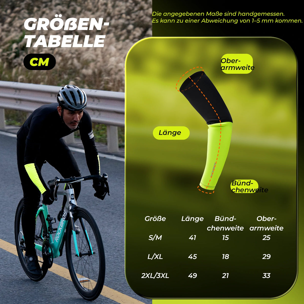 Sport Armlinge Winter Arm Sleeves 1 Paar – ROCKBROS-DE