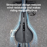 ROCKBROS Sportowe Siodełko Rowerowe Ergonomiczny Design, Pręty Cr-Mo i Wysok Siodełka rowerowe