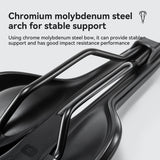ROCKBROS Sportowe Siodełko Rowerowe Ergonomiczny Design, Pręty Cr-Mo i Wysok Siodełka rowerowe