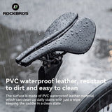 ROCKBROS Sport-Fahrradsattel mit ergonomischem Design und Cr-Mo-Gestell