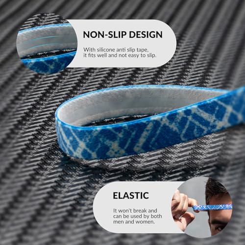 Stirnband Sport Schweißband Haarband 6 Stück – 50-76 cm