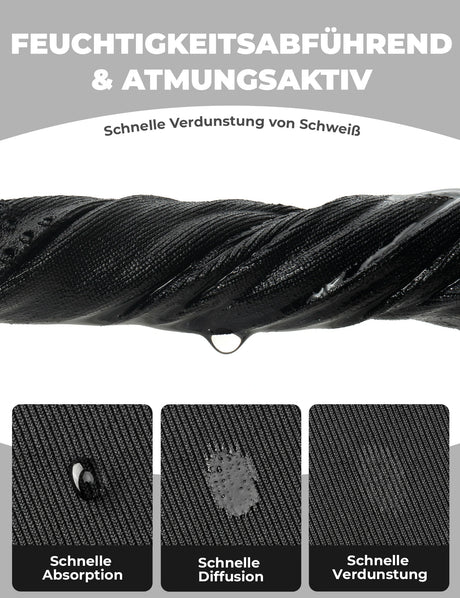 Sturmhaube Balaclava – Atmungsaktive Skimaske in Schwarz‑Grau