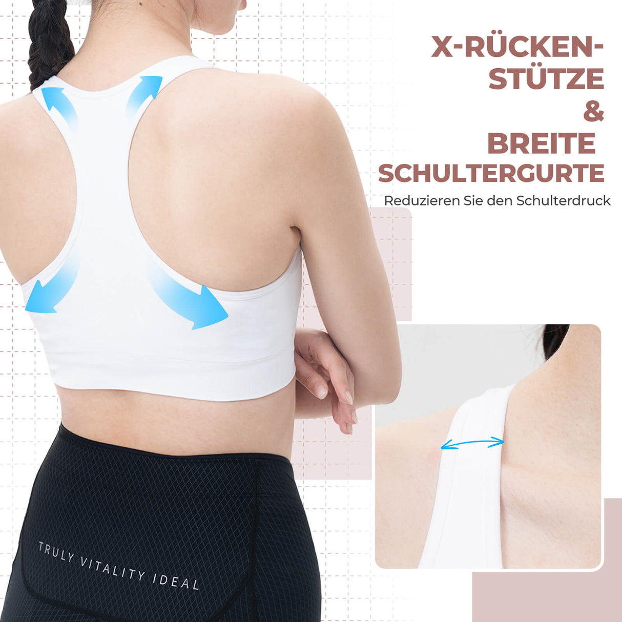 TVI Damen Ärmelloses Radtrikot Fahrradweste – Sommer, Integrierter BH-Einsatz & Atmungsaktiv