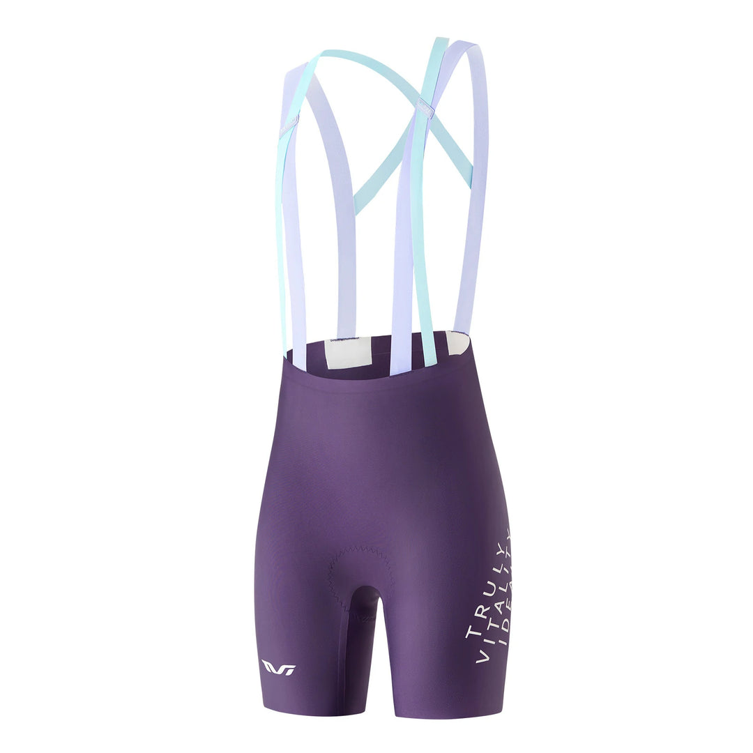 rennrad bib damen TVI Damen Bib-Shorts Fahrradhose Zonen-Polsterung (5-6h) – ROCKBROS-DE