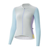 TVI Damen Langarm‑Radtrikot – Mit 3 Rückentaschen & Reflexstreifen, atmungsaktiv & dehnbar