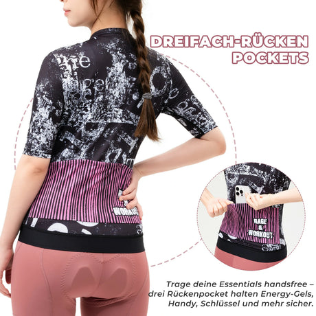 TVI Damen Radtrikot – Kurzarm mit 3 Taschen