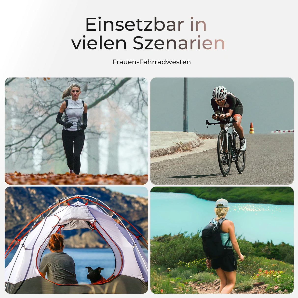 TVI Damen Winddichte Weste – Leicht & Atmungsaktiv