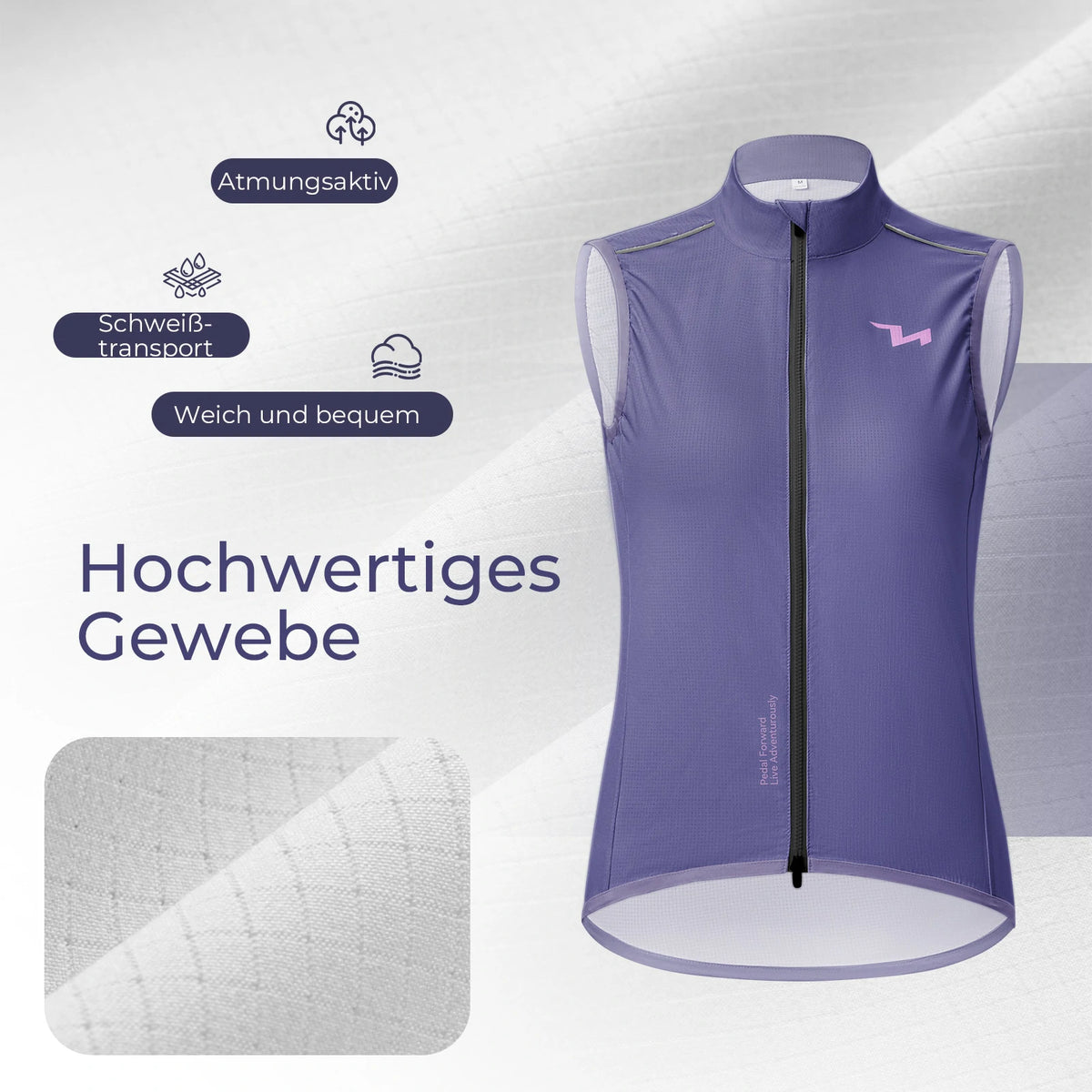 leichte weste damen fahrradweste TVI Damen Winddichte Weste Fahrradweste Leichtweight Atmungsaktiv –  ROCKBROS-DE
