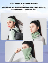 TVI Damen Winter Halbe Sturmhaube – Warme Ski-Maske & Winddichtes Halstuch